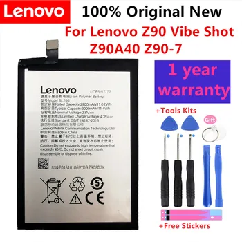 Original, Nou Bateriei Pentru Lenovo Z90 Baterie BL246 Lenovo Vibe Shot Baterie Z90A40 Z90-7 3000mAh baterie Reîncărcabilă Baterie Telefon