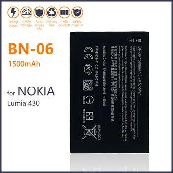Original de 1500mAh BN-06 Baterie Pentru Nokia Microsoft Lumia 430 Lumia430 BN 06 Telefon Nou, de Înaltă calitate baterie+numărul de Urmărire