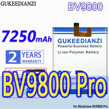 GUKEEDIANZI Baterie de Mare Capacitate BV9800 7250mAh pentru Blackview BV9800 Pro BV9800Pro Telefon Mobil Bateria