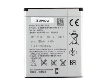 ISUNOO 1460mAh BA750 Bateriei pentru Sony Ericsson Xperia Acro Arc S LT15i LT18i X12 Baterie