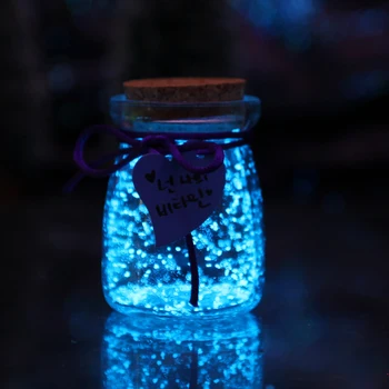 Noctilucent Sticla care Doresc 10g Luminos Picătură Fluorescente Copii Pietre de Nisip Strălucire Nisip Pește Transport Întuneric Rezervor DIY Acvariu în